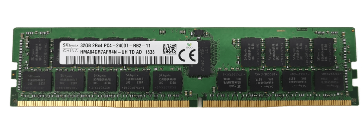 SK Hynix 32GB 2Rx4 PC4 2400T RB2 Server DDR4 2400MHz ECC RDIMM