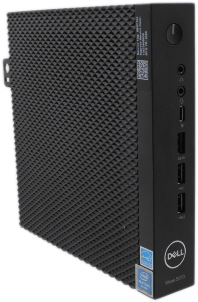 Dell Wyse 5070 ThinClient Mini PC | Intel J5005 | 4GB DDR4 16GB eMMC | ohne PSU