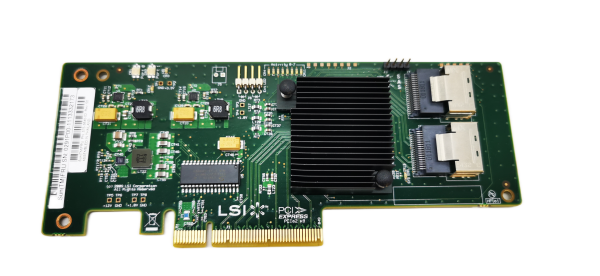 LSI SAS9211-8i | 6G RAID SAS/SATA Controller PCIe + SAS Kabel | 375-3640-02