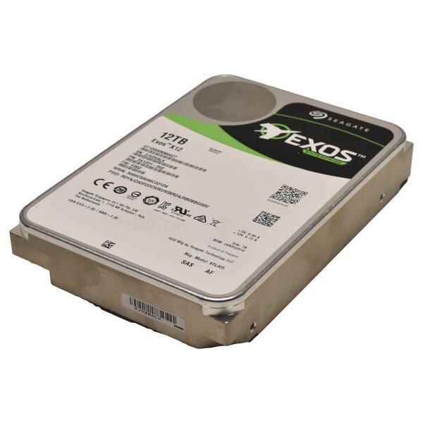 Seagate Exos Enterprise X12 12TB 12G 7,2K SAS AF HDD Festplatte ST1200NM0027