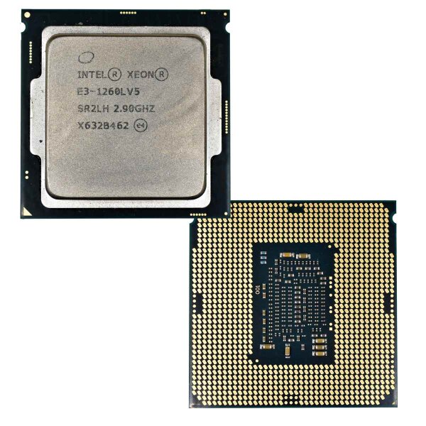 Intel Xeon Processor Quad Core E3-1260L V5 8MB Cache 2,90GHz Taktfrequenz SR2LH