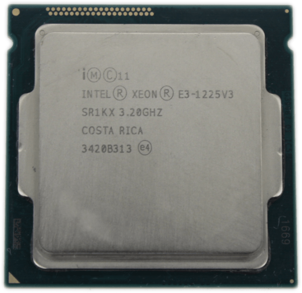 Intel Xeon Processor E3-1225 V3 Quad Core 3.20GHz 8MB SmartCache LGA1150 SR1KX