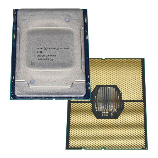 Intel Xeon Silver 4112 CPU Prozessor 2,60GHz 4-Core 8,25MB Cache SR3GN