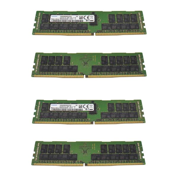 128GB Samsung 4x32GB 2Rx4 PC4-2666V DDR4 RAM M393A4K40CB2-CTD