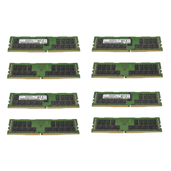 256GB Samsung 8x32GB 2Rx4 PC4-2666V DDR4 RAM M393A4K40CB2-CTD