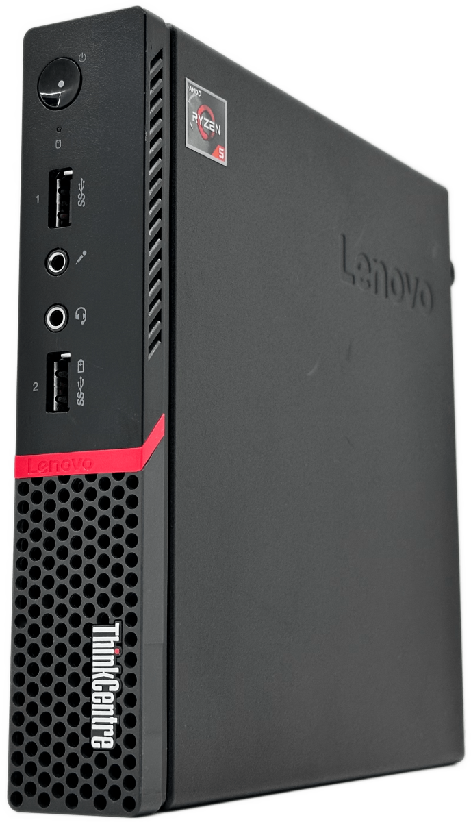 Lenovo ThinkCentre M715q Gen2 Tiny PC | AMD Ryzen 5 2400GE/ 8GB RAM No SSD  + PSU - RAM-König