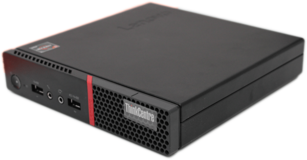 Lenovo ThinkCentre M715q Gen2 Tiny PC | AMD Ryzen 5 2400GE/ 8GB RAM No SSD + PSU