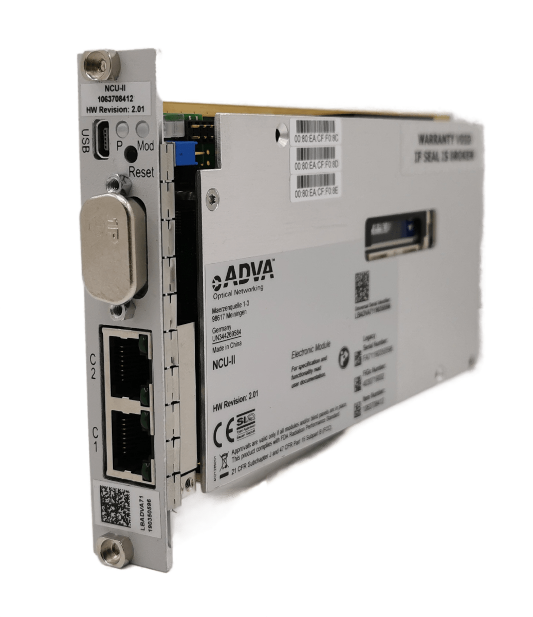 ADVA NCU-II | Network Element Control Unit | For FSP-3000R7 ...