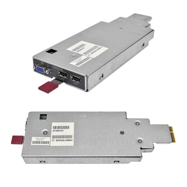 HP 437569-001 Local KVM Option Modul for HP BladeSystem c3000