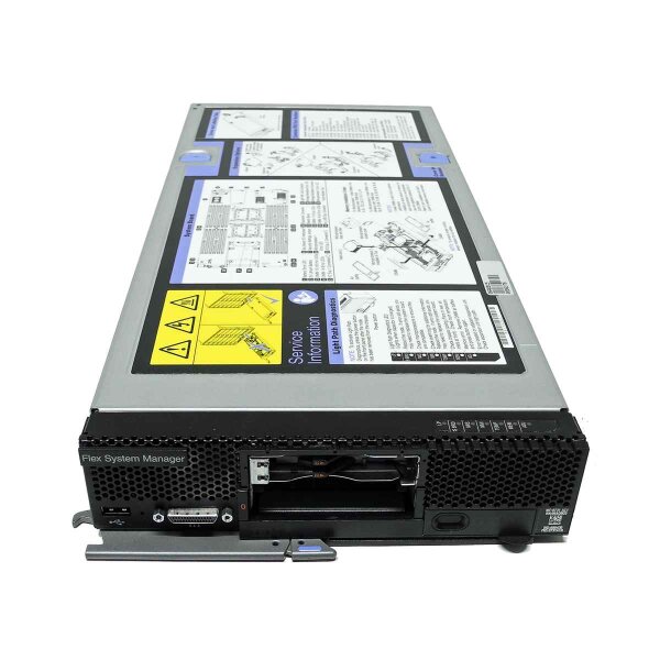 IBM Flex System Manager 8731-A1G 1x Intel E-2650 CPU 2x 200GB SSD 32GB RAM