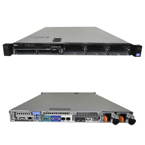 Dell PowerEdge R320 Server ohne CPU ohne RAM ohne HDD 3.5 4 Bay PERC 310 mini