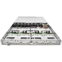 Supermicro CSE-801S X10DDW-i no CPU no RAM 2x Heatsink Kühler 8x LFF 2x SFF 1U