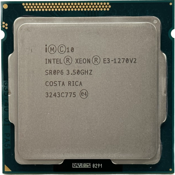 Intel Xeon E3-1270v2 SR0P6 | 4 x 3.50GHz CPU | Sockel LGA 1155 Prozessor