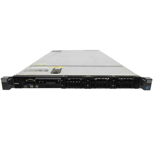 Dell PowerEdge R610 Server 2x E5620 QC 2.40GHz 24GB RAM 6 Bay 2,5" H700