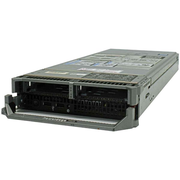 DELL PowerEdge M630 Blade Server Chassis mit Mainboard 2x FCLGA2011 2x Kühler H730