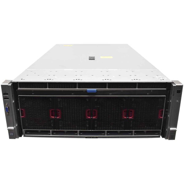 HP ProLiant DL580 G9 4x E7-8860 V3 2.20Ghz 128GB RAM 10 Bay 2,5 4x1500W