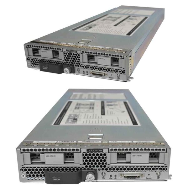 Cisco UCS B200 M4 Blade Server 2x Kühler ohne Backplane 1xUCSB-MLOM-40G-03 V01 68-5249-05