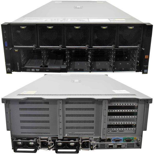 HUAWEI RH 5885H V3 Server 4x E7-8880 V3 18-Core 2,30GHz 0 GB RAM 23x SFF 2,5