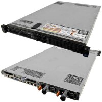 Dell PowerEdge R620  ohne CPU  0 GB RAM 2xHS H710mini 4 Bay 2.5"  iDrac7