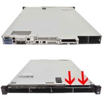 Dell PowerEdge R430 Server Barebone no CPU no RAM PC4 no PSU 2x Kühler 4x LFF 3,5