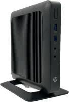 HP t520 Flexible Thin Client | AMD GX-212JC | 2GB RAM | NO SSD | Fuß & Netzteil