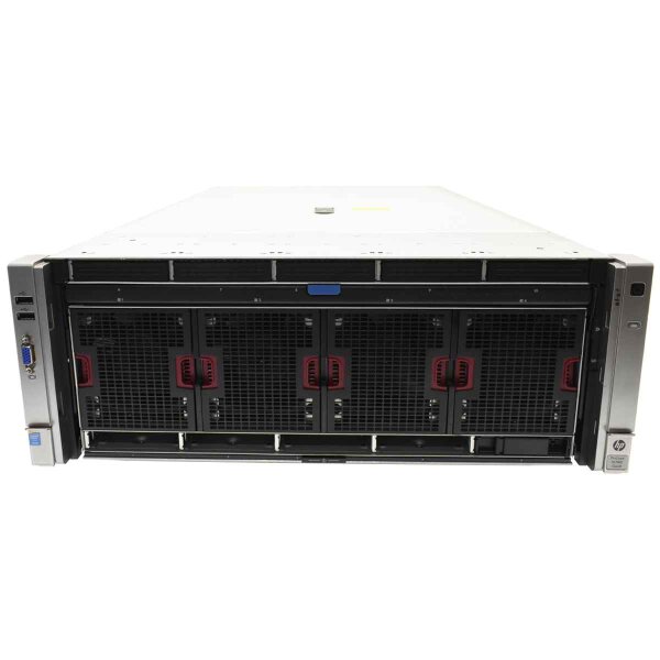 HP ProLiant DL580 G8 4x E7-4880 v2 15C 128GB RAM 64 x DIMM Slots 10x SFF 2.5"