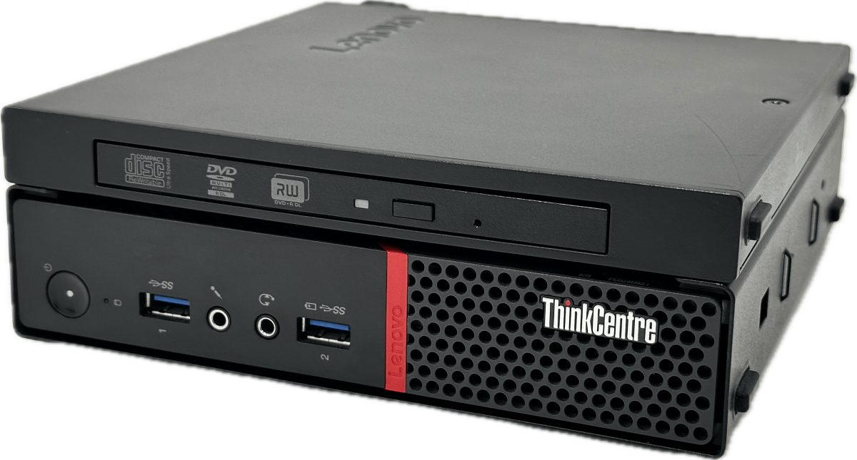 Lenovo ThinkCentre M700 Tiny PC | i5-6400T 8GB RAM 200GB SSD | DVD-RW Win10  Pro - RAM-König