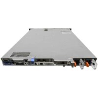 Dell PowerEdge R430 Server ohne CPU RAM DDR4 RAM 2x Kühler 4x LFF 3.5" PERC H730