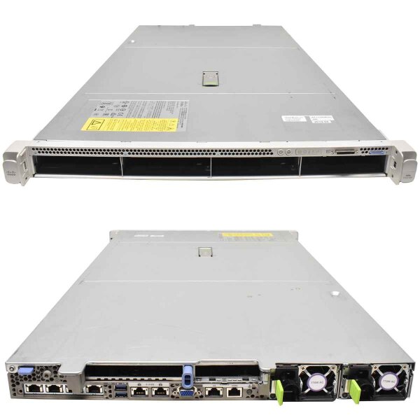 CISCO UCS C220 M5 RackServer ohne CPU ohne RAM 2x Kühler 4x LFF 3,5 MRAID12G