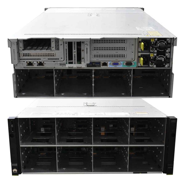 HUAWEI 4U H52M-03 5288 V3 Server 2x E5-2620 V4 8-Core 2,10GHz 0 GB RAM 36xLFF 3,5+2x 2,5 SFF 2,5 NVDIMM-8G