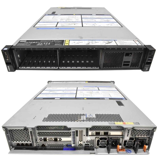 Lenovo ThinkSystem SR650 Server No CPU / No RAM PC4 | 2x 930-8i 16x SFF