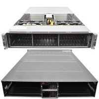 Supermicro CSE-217 Servergehäuse no Node 2x PSU 1280W 24x SFF 2,5