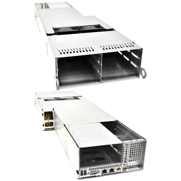 Supermicro Node Server für CSE-424 X10DRFR-NT Kühler, ohne CPU ohne RAM 8x3,5Bay