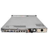 Dell PowerEdge R630 Server ohne CPU RAM DDR4 2x Kühler 8x SFF 2.5" PERC H330 mini 1x PSU