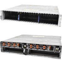 EMC VNXe 1600 Storage Chassis BPE25 25x SFF Zoll 2x PSU...