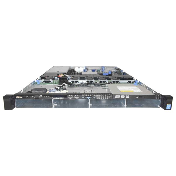 Dell PowerEdge R320 Server ohne CPU ohne RAM ohne HDD 3.5 4 Bay PERC 310 mini