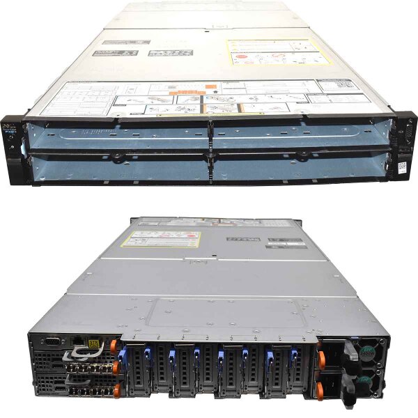 Dell PowerEdge FX2s Rack Server 0XJ6VP CMC 2x  FN2210S 8x Riser Module  2x PSU