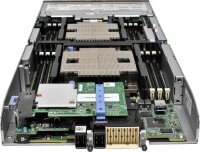 DELL PowerEdge FC640 Blade ohne CPU 0 RAM QLogic 57840S10GB Quad-Port DC SD Card Reader FC PCI Mezzanine Card 2x Kühler