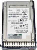 HP 400GB 2.5“ 12Gbps SAS SSD Festplatte MO000400JWTBQ P06576-001 mit Rahmen