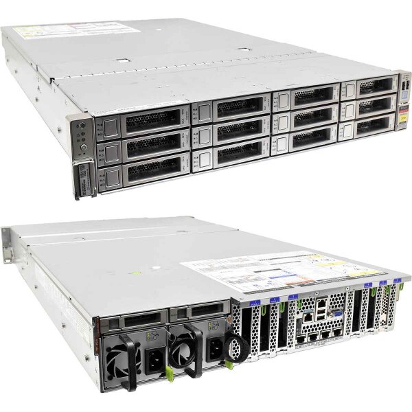 Sun Oracle X5-2L Rack Server 2xE5-2630 v3 32GB RAM 12xLFF 3,5 2xSFF 2,5 ohne HDD