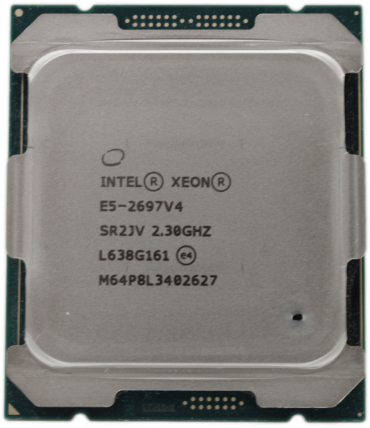 Intel Xeon E5-2697V4 CPU 18 Core 2.3 GHZ 45 MB Cache FCLGA2011 SR2JV