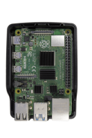 Raspberry Pi 4 Model B | No SD | 4GB RAM | Gehäuse + Kühlkörper HDMI | No PSU