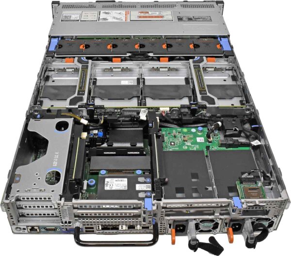 Dell PowerEdge R730xd Rack Server 2xE5-2680 V4 16x LFF 3,5 + 2x SFF 2.5 H730mini 50TB