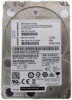 IBM HDD 1.2 TB + Caddy for Storwize | 12G SAS | 2.5" SFF 01EJ022 01EJ024 01AC597