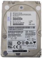 IBM HDD 1.2 TB + Caddy for Storwize 10K 6GB SAS 2.5" SFF 00AK204 00Y5765 00WY965