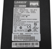 Linksys | 150W AC Adapter Netzteil DPSN-150JB B Rev: S7.0 | GPSISU-483P12-IE7DE