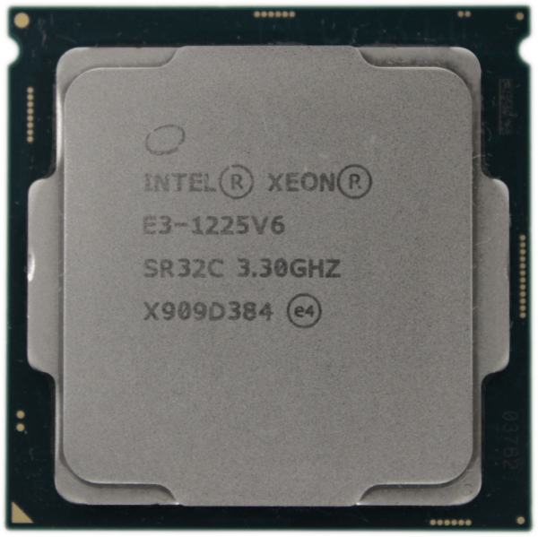 Intel Xeon E3-1225 V6 CPU 4 Core 3.3 GHz 8 MB Smart Cache FCLGA1151 SR32C