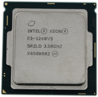 Intel Xeon E3-1240 V5 CPU 4 Core 3.5 GHz 8 MB Smart Cache FCLGA1151 SR2LD