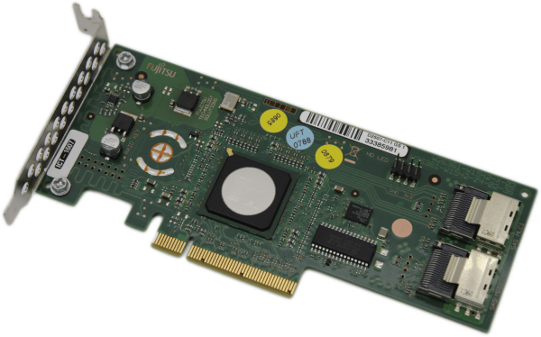 Fujitsu SAS RAID Controller PCIe Low Profile Half Height Bracket D2507-C11 GS1