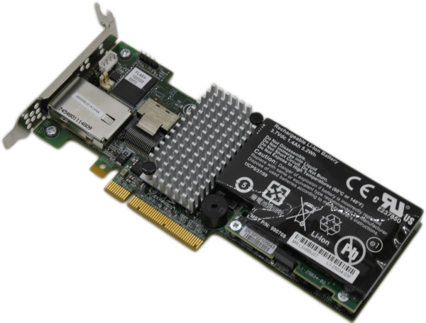 LSI | MR SAS 9280-4i4e | 6G RAID SAS/SATA Controller PCIe + BBU L3-25305-02A